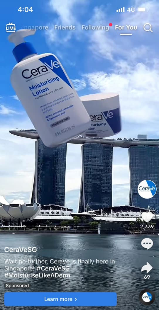 CeraVe FOOH 例子